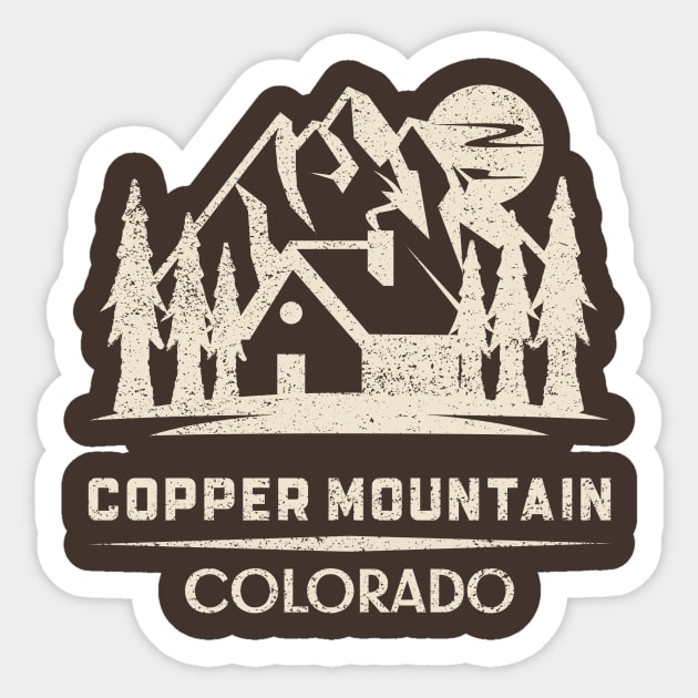 COPPER MOUNTAIN COLORADO Sticker by Cult Classics